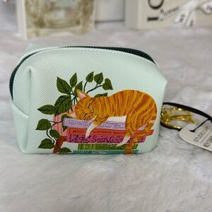 Studio Mint Green Cat Design Key/Purse Charm